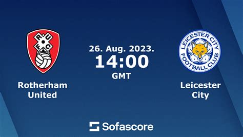 rotherham united vs leicester city